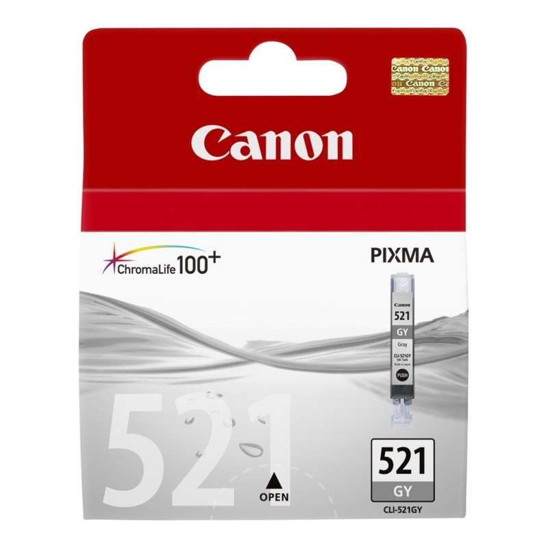Canon CLI-521GY, sivý