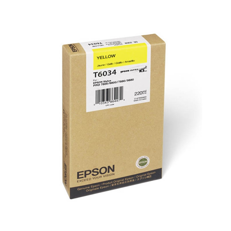 Epson T603 Yellow 220 ml