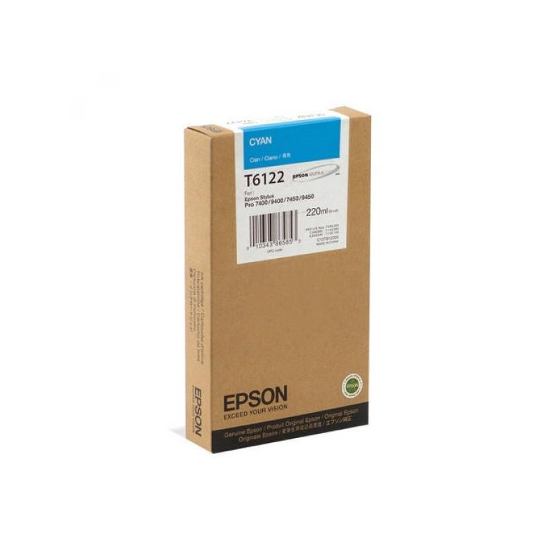 Epson T612 220ml Cyan