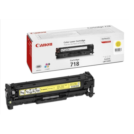 Canon toner CRG-718Y, žltý