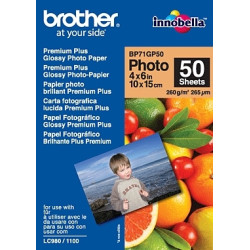 BP71GP50, 50 listov, 10x15cm Premium Glossy, 260g