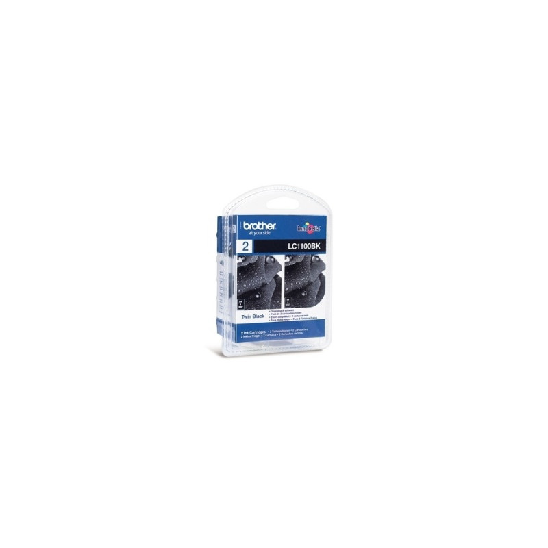 Brother LC-1100 BKBP2 (atrament multipack-2xčierna)