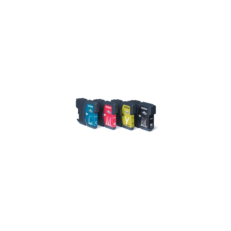 LC-1100 VALBP (atrament multipack-čierna+tri farby)