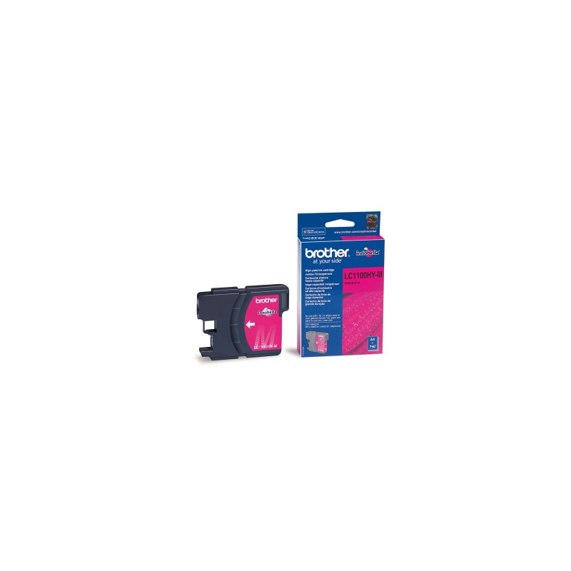 Brother LC-1100HYM - atrament magenta