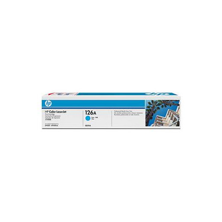 HP tlačová kazeta azúrová, CE311A
