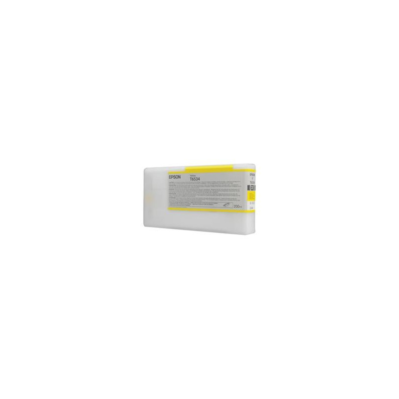 Epson T6534 Yellow Ink Cartridge (200ml)
