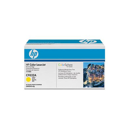 HP tlačová kazeta žltá, CF032A