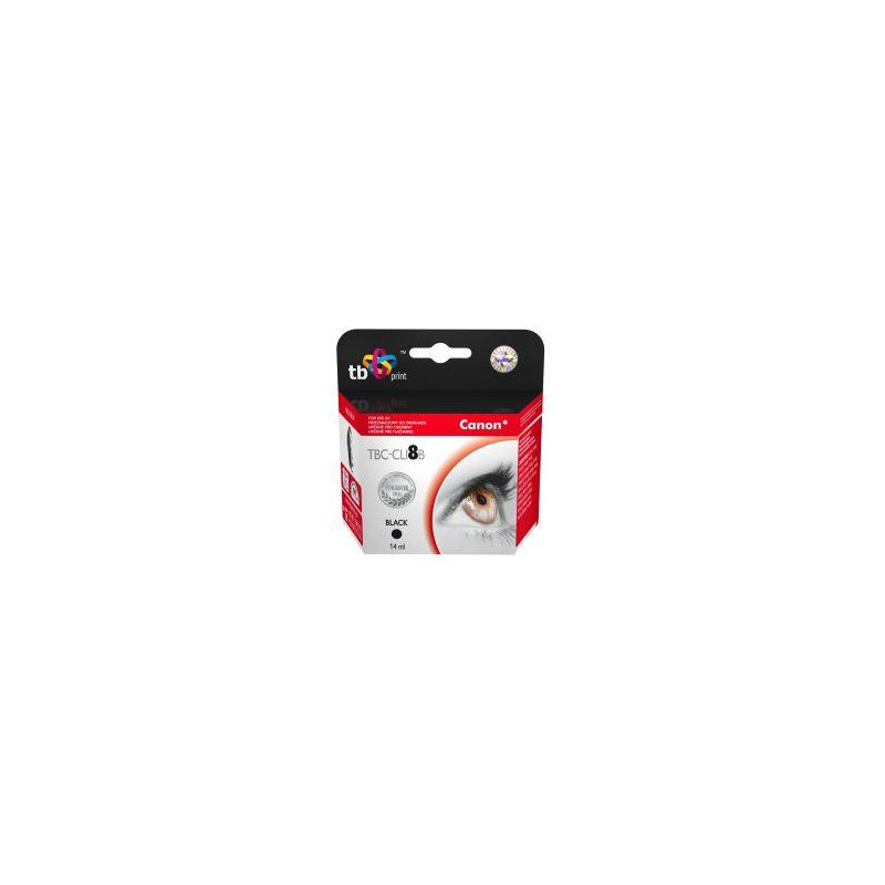 Ink. kazeta TB kompat. s Canon CLI-8BK 100% new