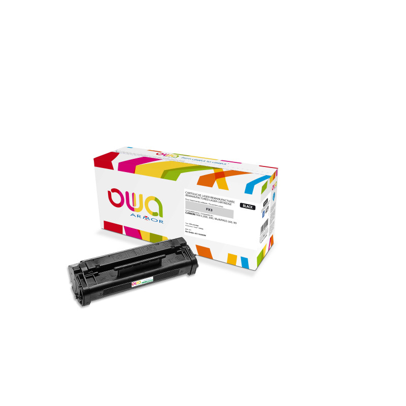 OWA Armor toner kompatibilný s Canon L300, FX-3, 4800st, čierna/black