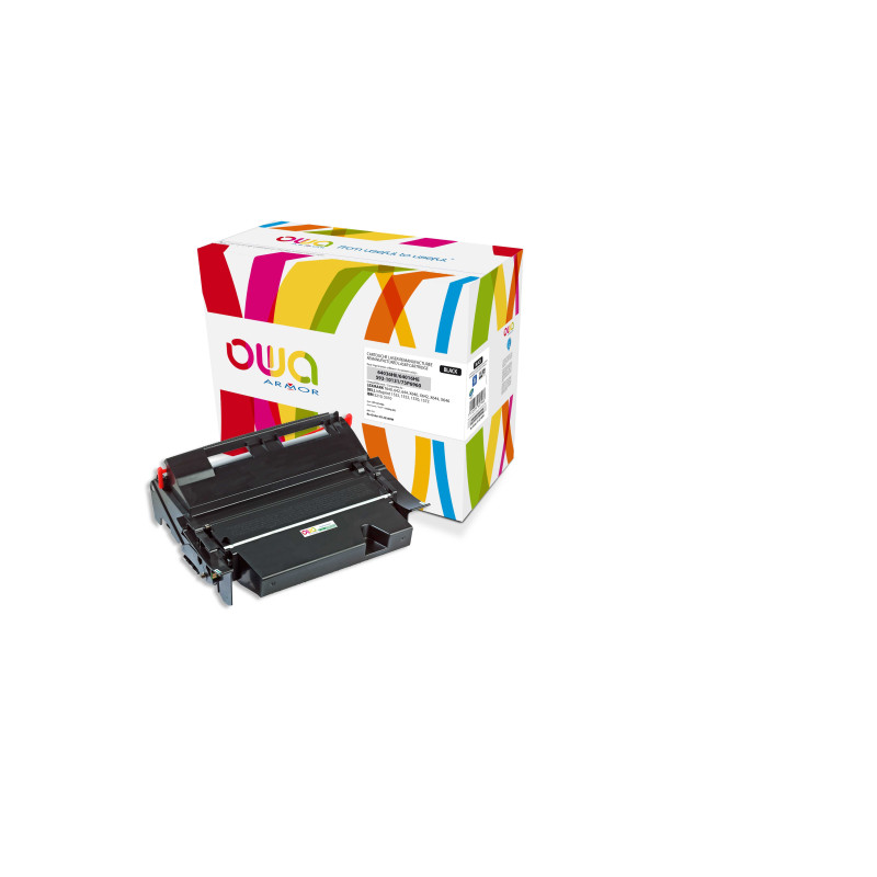 OWA Armor toner kompatibilný s Lexmark T640, 64036HE, 21000st, čierna/black