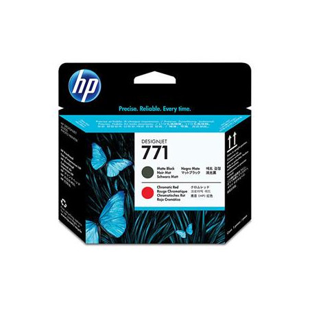 HP no 771 - čierna/červená tlačová hlava, CE017A