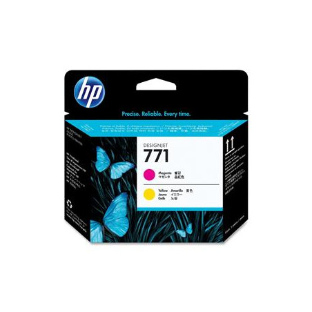 HP no 771 - purpurov/žltá tlačová hlava, CE018A