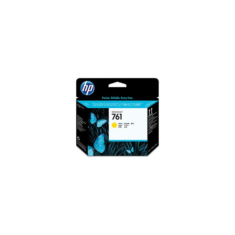 HP no 761 - žltá tlačová hlava, CH645A