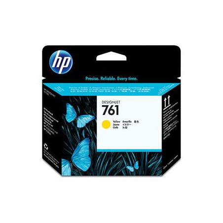 HP no 761 - žltá tlačová hlava, CH645A