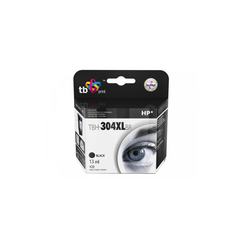 Atrament TB kompat. s HP DJ 3700, Bk reman., 13 ml