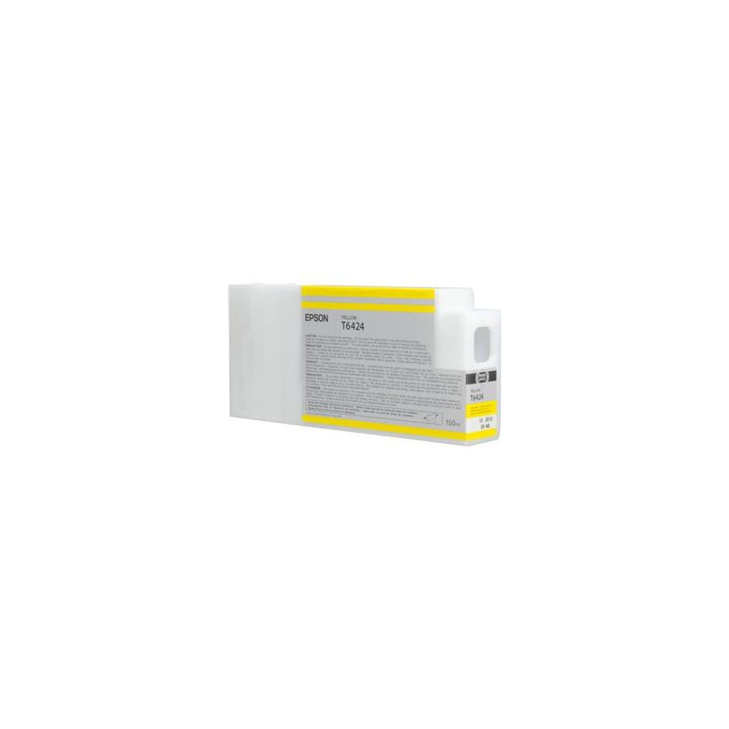 Epson T6424 Yellow Ink Cartridge (150ml)