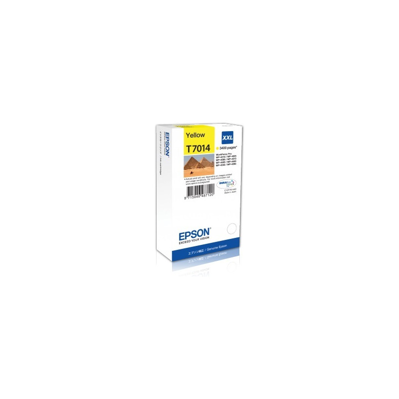 WP4000/4500 Series Ink Cartridge XXL Yellow 3.4k