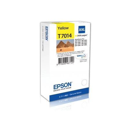 WP4000/4500 Series Ink Cartridge XXL Yellow 3.4k