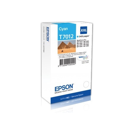 WP4000/4500 Series Ink Cartridge XXL Cyan 3.4k