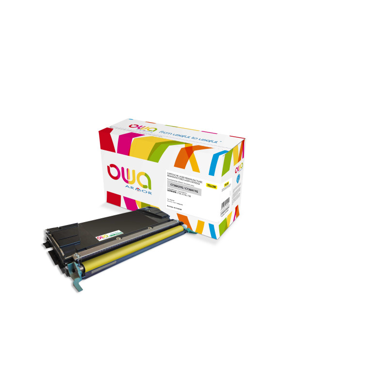 OWA Armor toner kompatibilný s Lexmark C736H1YG, 10000st, žltá/yellow