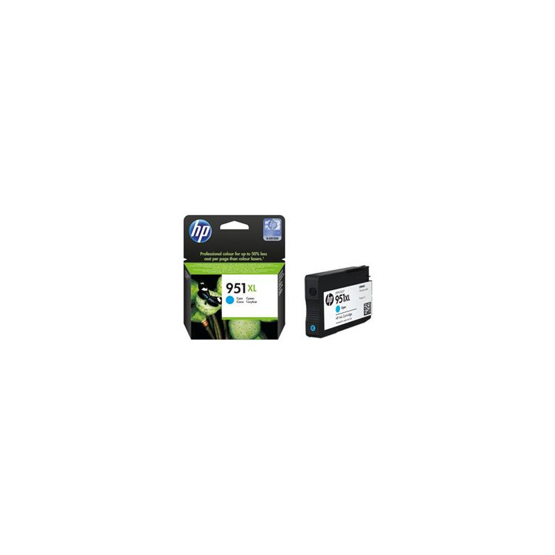 HP 951 XL azúrová atramentová kazeta, CN046AE