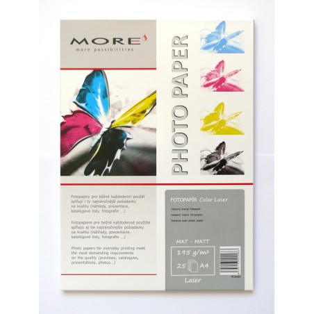 Armor hladený ColorLaser papier 195g matt 25xA4