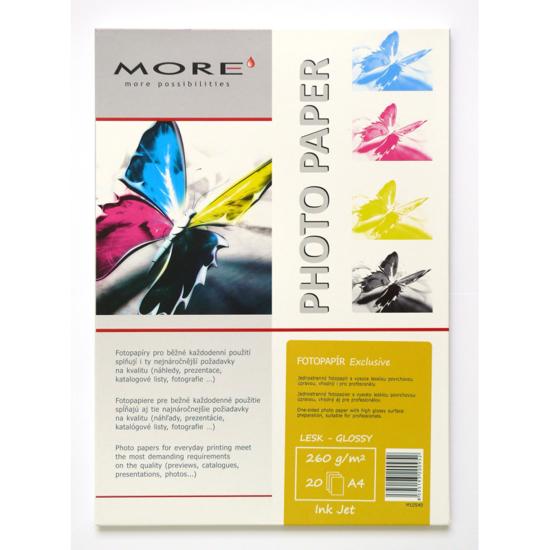 Armor fotopapier Exclusive 260g ink glossy 20xA4