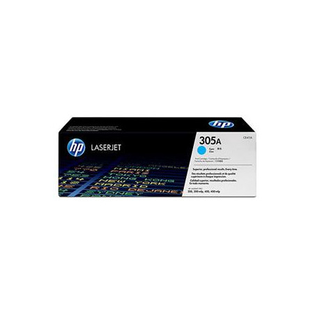 HP tlačová kazeta azúrová, CE411A