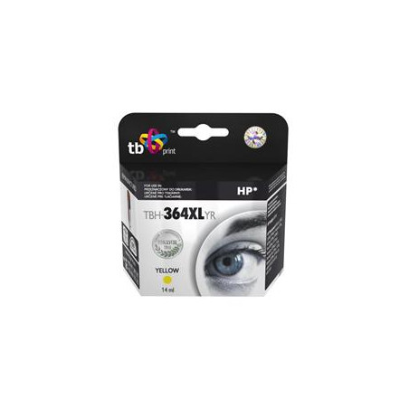 Ink. kazeta TB kompat. s HP CB325EE (No.364), TBH-364XLYR, Yellow