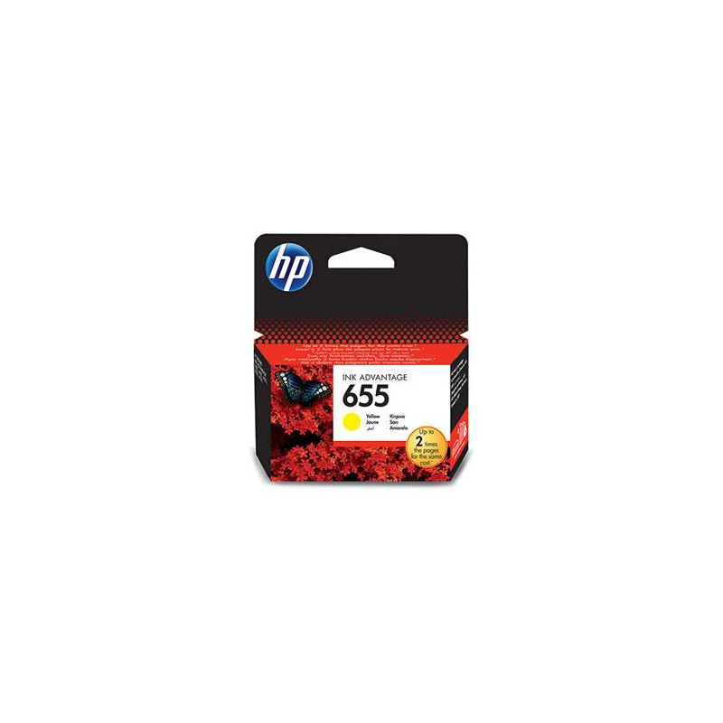 HP 655 žltá atramentová kazeta, CZ112AE