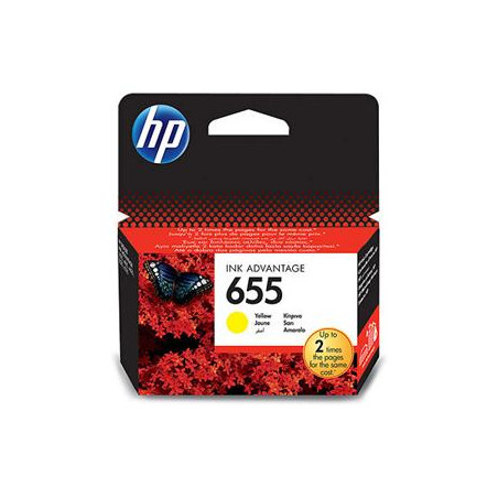 HP 655 žltá atramentová kazeta, CZ112AE