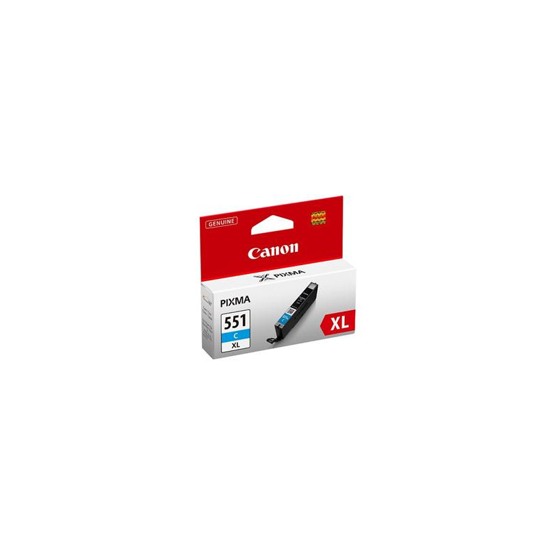 Canon CLI-551 XL C, azúrová veľká
