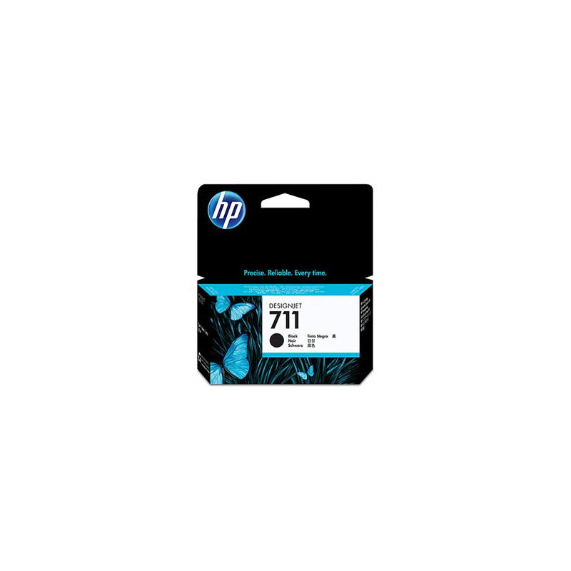 HP no 711 - čierna atramentová kazeta, CZ129A