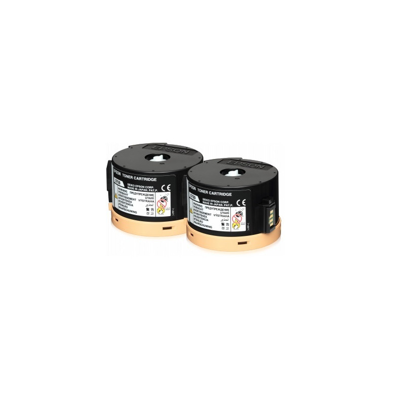 EPSON Toner čierny pre AL-M200/MX200,RETPack2x2500s