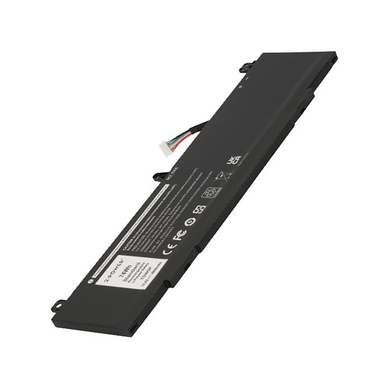 2-POWER Batéria 15,4V 4800mAh pre Dell Alienware 13 R3