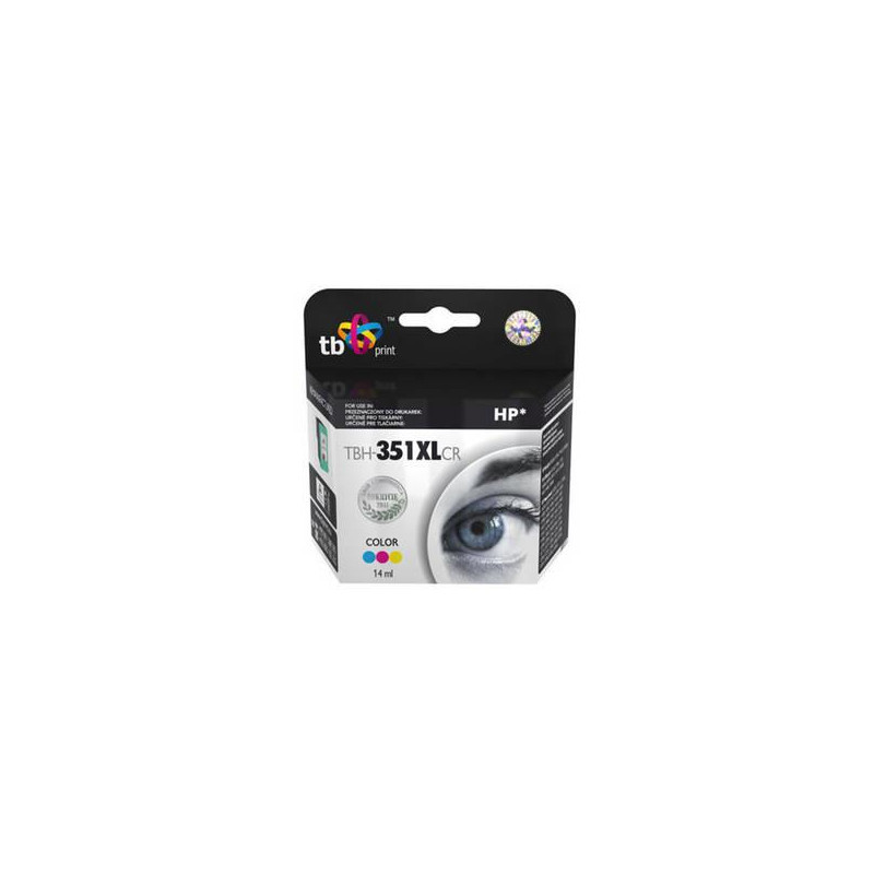 Ink. kazeta TB komp.s HP 351XL Color ref.,CB338EE