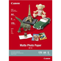 Canon MP-101, A4 fotopapier matný, 5 ks, 170g/m