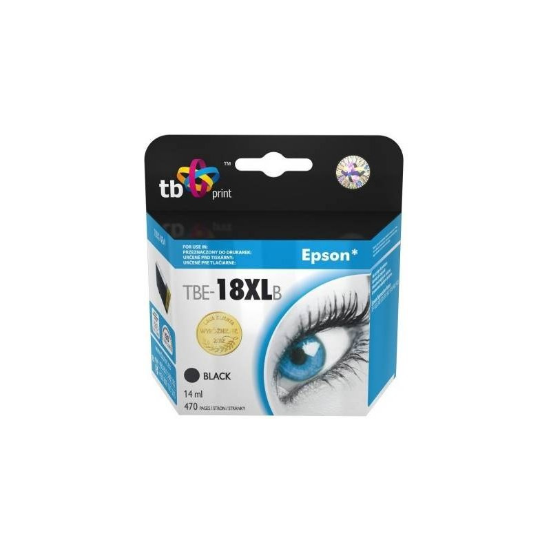 Ink. kazeta TB kompat. s Epson T1811 Bk 100% New
