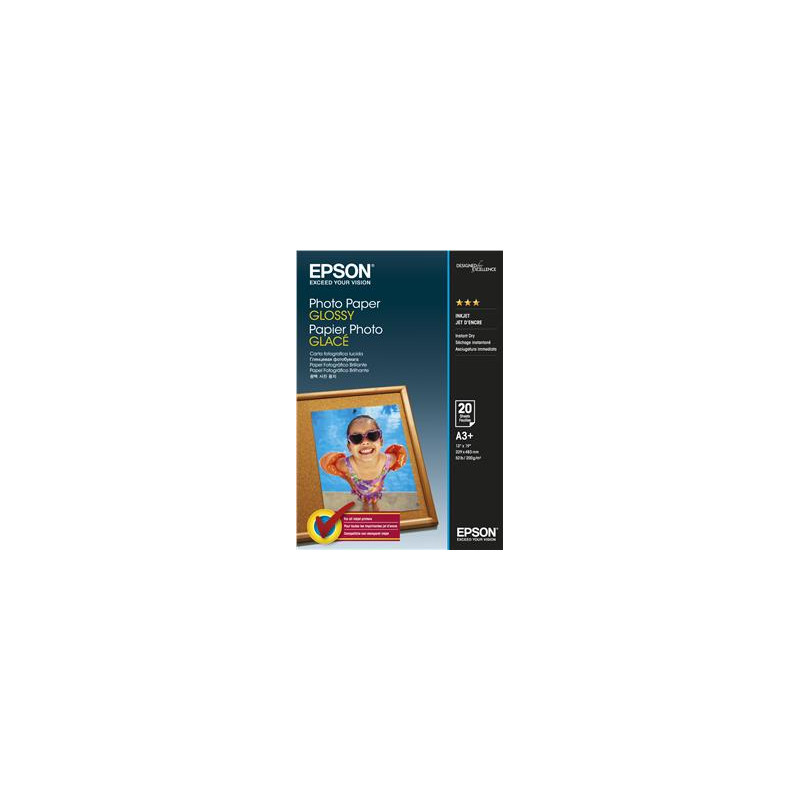 EPSON Photo Paper Glossy A3+ 20 listov