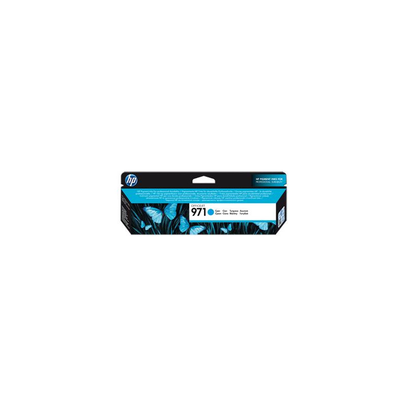 HP 971 azúrová atramentová kazeta, CN622AE