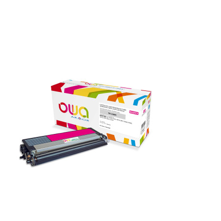 OWA Armor toner kompatibilný s Brother TN-328M, 6000st, červená/magenta