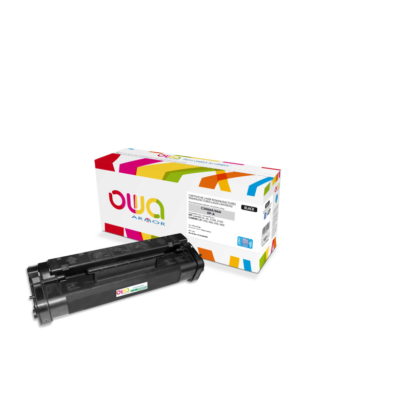 OWA Armor toner kompatibilný HP LJ5L EPP, C3906A, 4200st, JUMBO, čierna/black