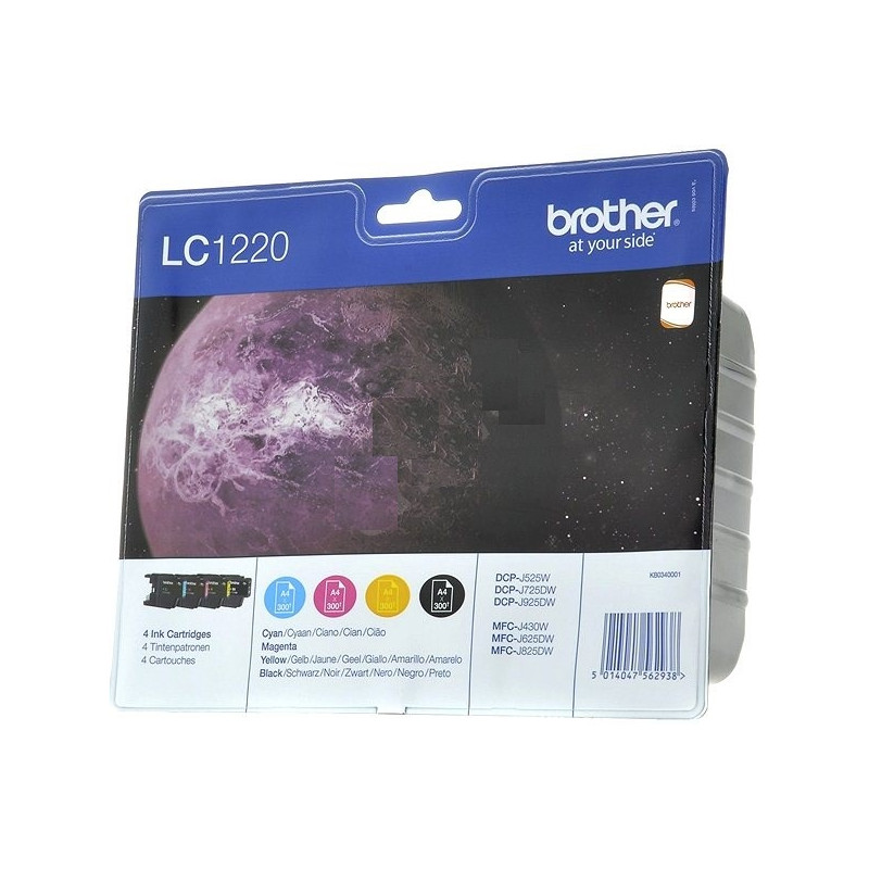 LC-1220VALBP (atrament multipack Bk+CMY)