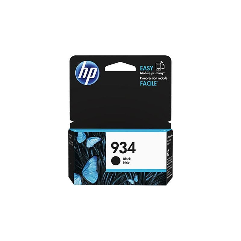 HP 934 čierna atramentová kazeta, C2P19AE