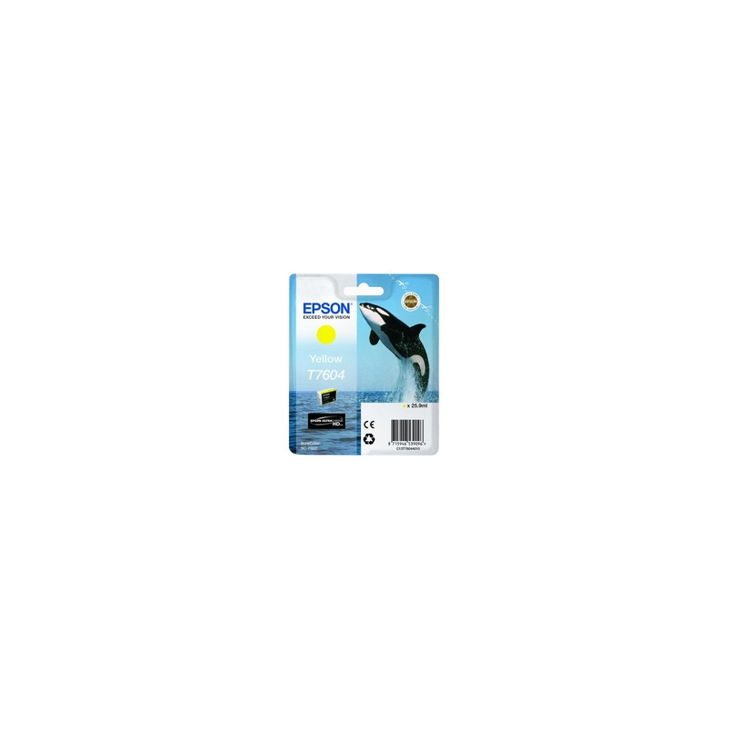 Epson T7604 Ink Cartridge Yellow