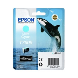 Epson T7605 Ink Cartridge Light Cyan