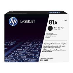 HP 81A tlačová kazeta čierna, CF281A