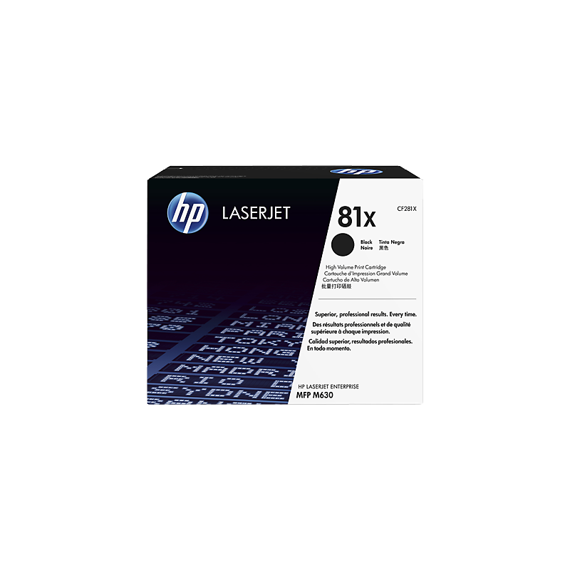 HP 81X tlačová kazeta čierna veľká, CF281X