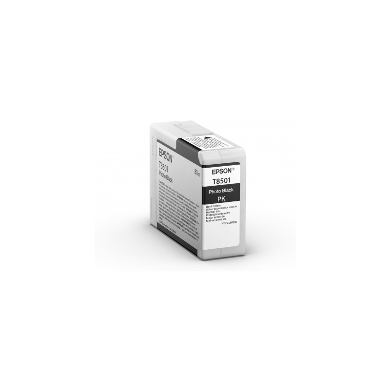 Epson Singlepack Photo Black T850100 UltraChrome HD ink 80ml
