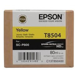 Epson Singlepack Photo Yellow T850400 UltraChrome HD ink 80ml